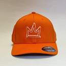 FlexFit 6277 Wooly Naranja/Blanco