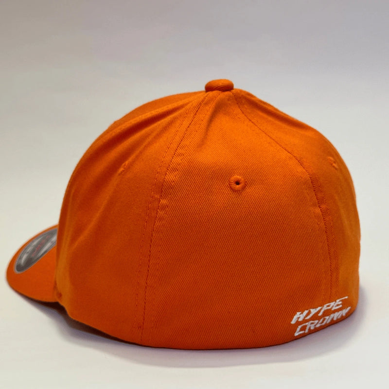 FlexFit 6277 Wooly Naranja/Blanco