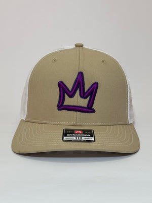 Richardson 112 Beige Morado Blanco