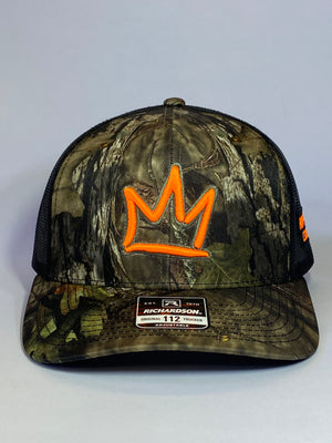 Richardson 112 Camuflado Real Tree Naranja Fluorescente