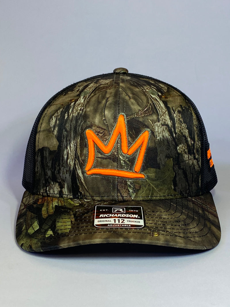 Richardson 112 Camuflado Real Tree Naranja Fluorescente